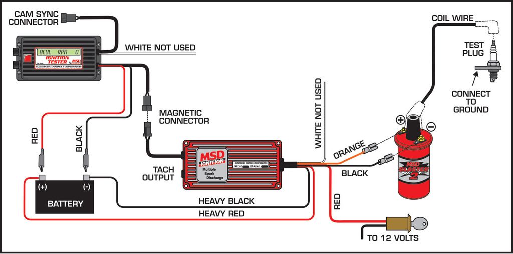 Purchase MSD 8998 single channel digital ignition tester in El Paso